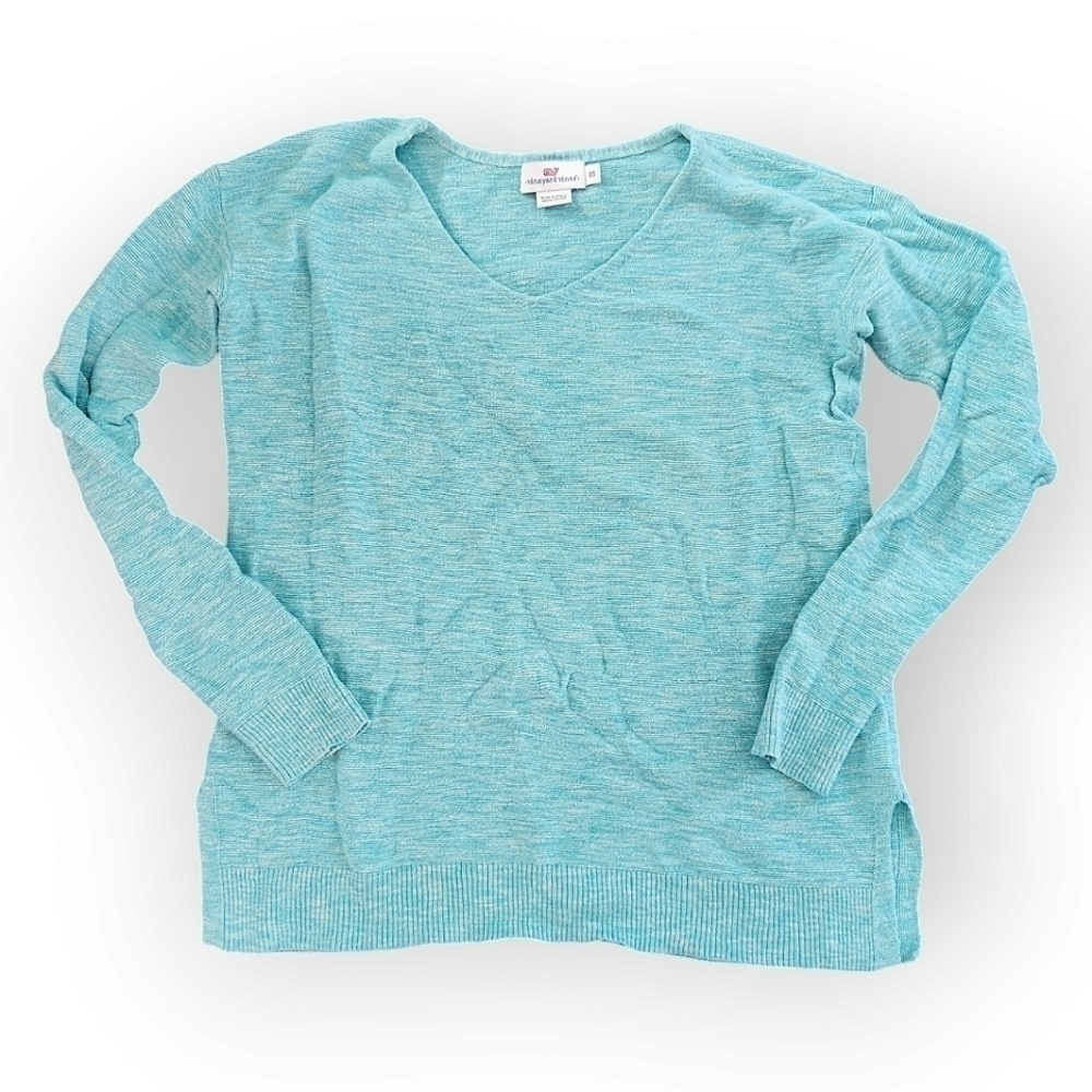 Vinyard Vines V Neck Cotton Sweater Extra Small